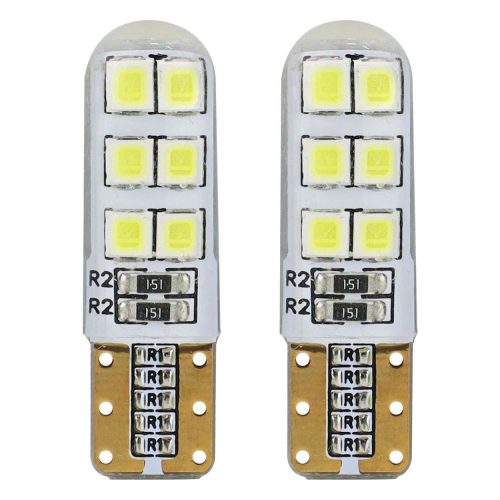 AMIO T10 W5W 12xSMD 2835 12V Silca Series LED izzó