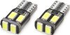 AMIO CANBUS 6SMD-2 5730 T10 (W5W) fehér led izzó