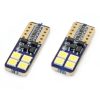 AMIO CANBUS 8SMD 2835 T10e (W5W) fehér 12V/24V led izzó