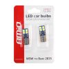 AMIO CANBUS 8SMD 2835 T10e (W5W) fehér 12V/24V led izzó