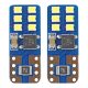 AMIO CANBUS 12SMD ultrafényes 2016 T10e (W5W) White 12V/24V led izzó