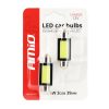 AMIO CANBUS COB3 Festoon C3W / C5W / C10W 39mm fehér 12V led izzó