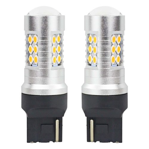 AMIO CANBUS 3030 24SMD T20 7440 WY21W borostyán 12V/24V led izzó