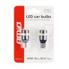 AMIO CANBUS 18SMD 3014 + 1SMD T10 W5W fehér 12V/24V led izzó