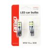 AMIO CANBUS 10SMD 3030 T10 W5W fehér 12V/24V led izzó