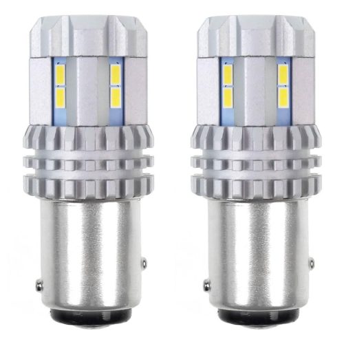 AMIO CANBUS 3020 22SMD Ultrafényes 1157 BAY15D P21/5W fehér 12V/24V led izzó