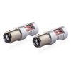 AMIO CANBUS 3030 24SMD 1157 BAY15D PR21/5W piros 12V/24V led izzó