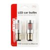 AMIO CANBUS 3030 24SMD 1157 BAY15D PR21/5W piros 12V/24V led izzó