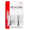 AMIO BA15S P21W R10W R5W 16SMD fehér LED izzó