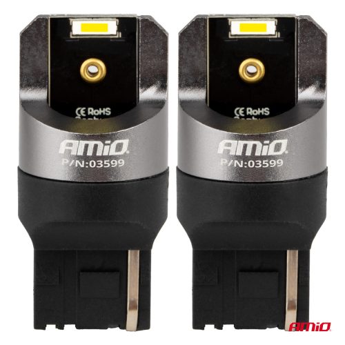 AMIO FULL CANBUS T20 W21W 2SMD 7440 12/24V fehér led izzó