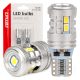 AMIO STANDARD T10 W5W 6x3020 + 1x3030 SMD fehér 12V/24V led izzó