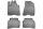 Hyundai Tucson (III) ( 2015- 2020 ) / Kia Sportage (IV) ( 2015-2018 ) Aristar magasperemű 3D gumiszőnyeg szett
