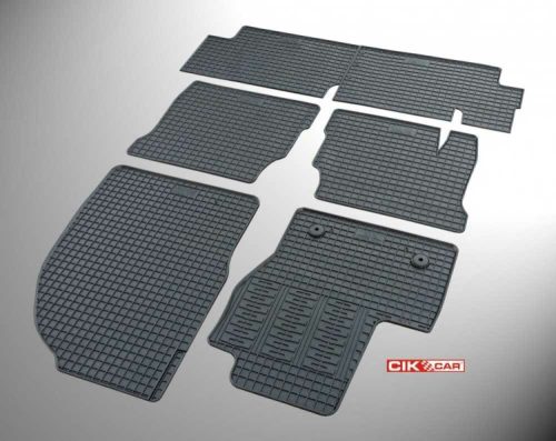 Ford Connect Tourneo (7 szem.) ( 2014- ) CikCar Gumiszőnyeg szett (CIKCAR-RMCIKFOR00029)