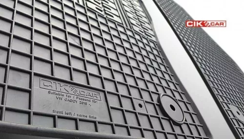 Volkswagen Caddy facelift (2 szem.) ( 2015- ) CikCar Gumiszőnyeg szett (CIKCAR-RMCIKVW000014)