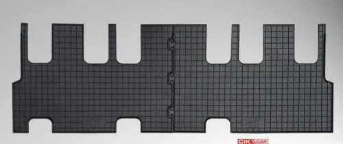 Volkswagen T6 Caravelle (3.sor) ( 2015- ) CikCar Gumiszőnyeg szett (CIKCAR-RMCIKVW000031)