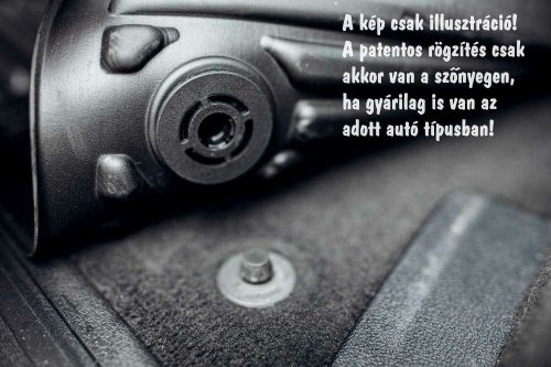 Opel Zafira B ( 2005-2014 ) no.77 magasperemű Frogum Gumiszőnyeg szett (FROGUM-77408814)