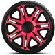 13"-os Nascar Pink Black dísztárcsa garnitúra (4darab)