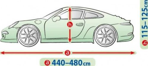 440-480 cm Mobile Garage autótakaró ponyva - XL coupe