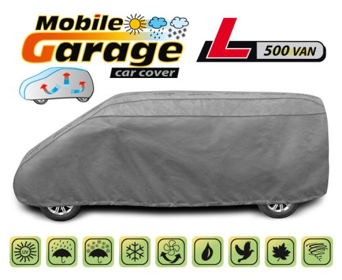 490-520 cm Mobile Garage autótakaró ponyva - L500 kisteherautó