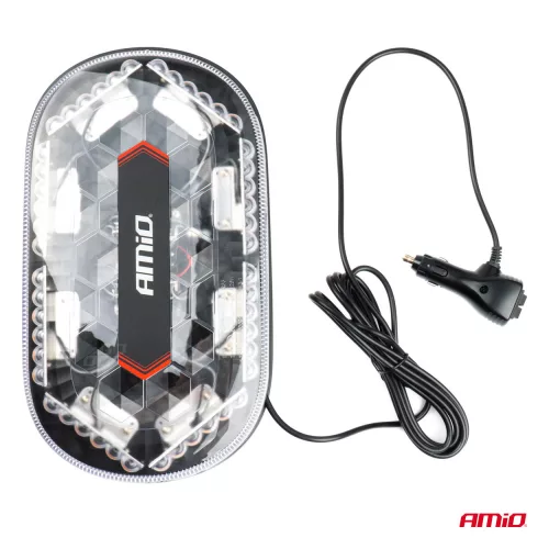 LED mágneses villogó 12/24V Amio