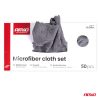 Mikroszálas törlőkendő szett 50db Amio