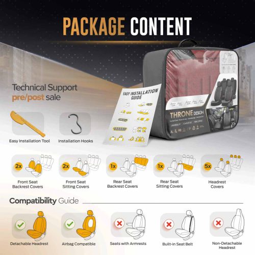 MNST THRONE 103 - Üléshuzat szett