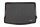 Ford Focus II Hatchback ( 2005-2011 ) Rezaw-Plast méretpontos csomagtértálca (REZAWPLAST-100420