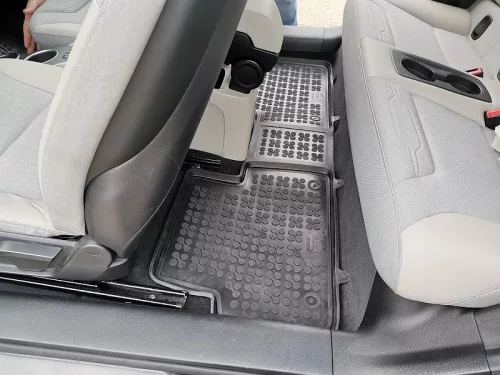 BMW i3 ( 2013- ) magasperemű Rezaw-Plast Gumiszőnyeg szett (REZAWPLAST-200732)