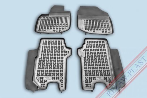 Honda JAZZ II ( 2008-2013 ) magasperemű Rezaw-Plast Gumiszőnyeg szett (REZAWPLAST-200904)