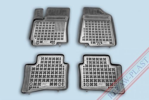 Kia Rio III ( 2011-2017 ) magasperemű Rezaw-Plast Gumiszőnyeg szett (REZAWPLAST-201014)
