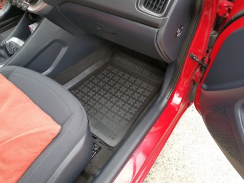 Kia Rio III ( 2011-2017 ) magasperemű Rezaw-Plast Gumiszőnyeg szett (REZAWPLAST-201014)