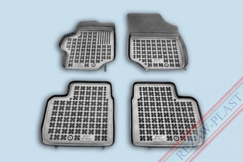 Citroen C-ELYSEE ( 2012- ) magasperemű Rezaw-Plast Gumiszőnyeg szett (REZAWPLAST-201226)