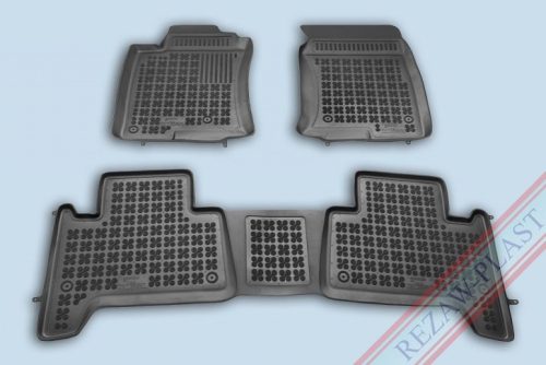 Toyota LAND CRUISER J120 ( 2002-2009 ) magasperemű Rezaw-Plast Gumiszőnyeg szett (REZAWPLAST-20