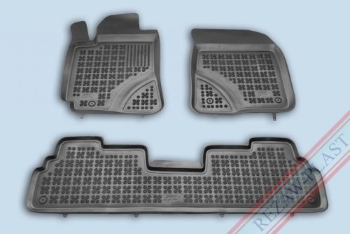 Toyota Corolla Verso ( 2004-2009 ) magasperemű Rezaw-Plast Gumiszőnyeg szett (REZAWPLAST-201418
