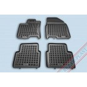 Nissan QASHQAI+2 ( 2008-2014 ) magasperemű Rezaw-Plast Gumiszőnyeg szett (REZAWPLAST-201809)