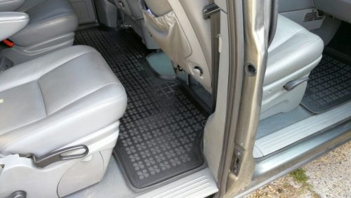 Chrysler Voyager IV ( 2001-2006 ) magasperemű Rezaw-Plast Gumiszőnyeg szett (REZAWPLAST-203601)