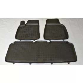 Tesla Model S ( 2012- ) magasperemű Rezaw-Plast Gumiszőnyeg szett (REZAWPLAST-204001)